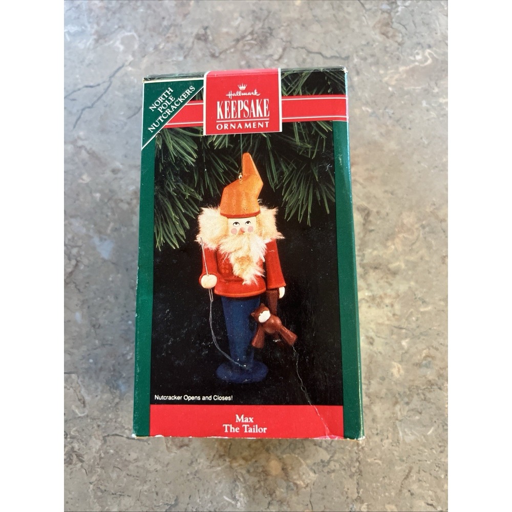 HALLMARK North Pole NUTCRACKERS Max Tailor Ornament